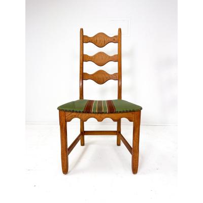 Henning Kjaernulf Set of Four Dining Chairs by Henning Kjaernulf