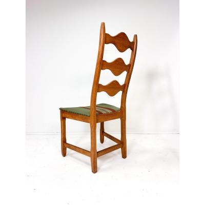 Henning Kjaernulf Set of Four Dining Chairs by Henning Kjaernulf