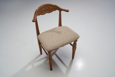 Henning Kjaernulf Set of Six Henning Kj rnulf Dining Chairs for EG Kvalitetsm bel Denmark 1960s