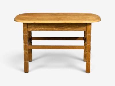 Henning Kjaernulf Style Side Table Oak Denmark 1970s