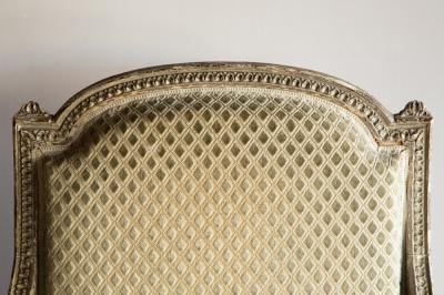 Henri Jacob SET OF FOUR LATE 18TH CENTURY LOUIS XVI FAUTEUILS BY HENRI JACOB