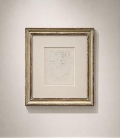 Henri Matisse HENRI MATISSE 1869 1954 L da et le cygne Pencil on paper Circa 1945 