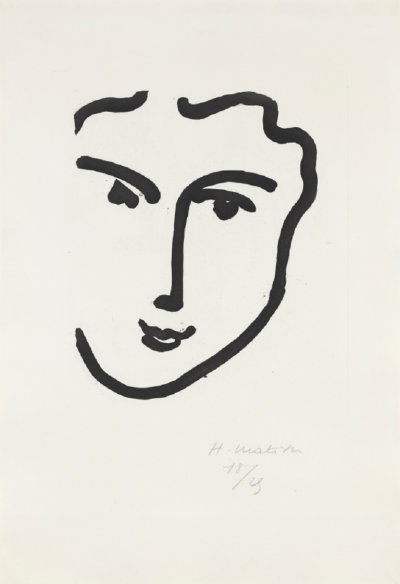 Henri Matisse Nadia au sourire enjou 1948