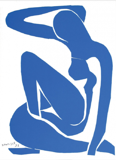 Henri Matisse Nu Bleu VI 1954