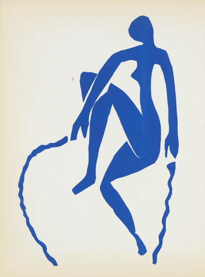 Henri Matisse Nu Bleu VIII 1954