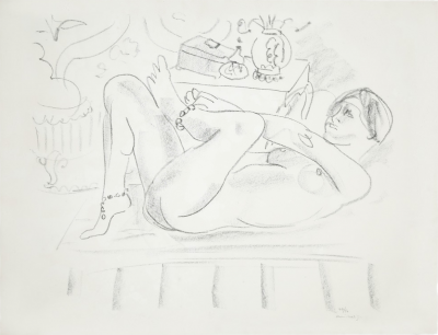 Henri Matisse Nu odalisque au coffret 1929