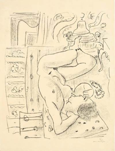 Henri Matisse Nu renvers au brasero 1929