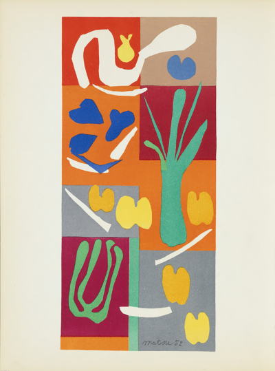 Henri Matisse V g taux 1954