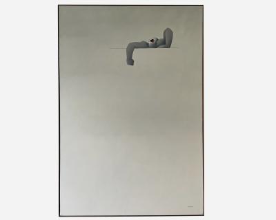 Henri Morez Oil on canvas by Henri Morez Paris France circa 2005