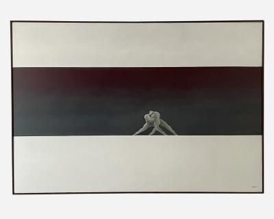 Henri Morez Oil on canvas by Henri Morez Paris France circa 2007