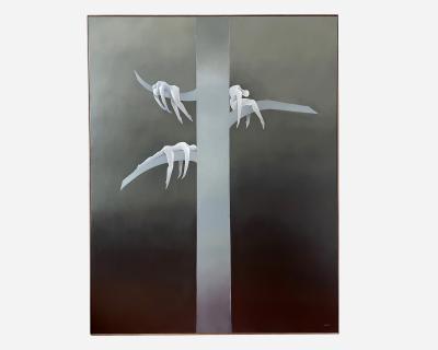 Henri Morez Oil on canvas by Henri Morez Paris France circa 2010