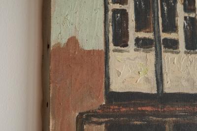 Henri Rik van Kogelenberg Henri Rik van Kogelenberg Flemish Dovecote Oil on Canvas Belgium 1960s