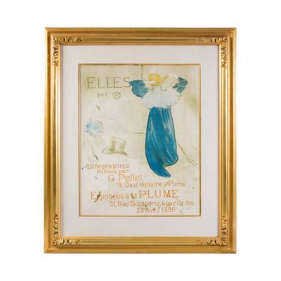 Henri de Toulouse Lautrec Henri de Toulouse Lautrec Elles Lithograph
