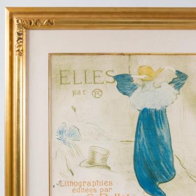 Henri de Toulouse Lautrec Henri de Toulouse Lautrec Elles Lithograph