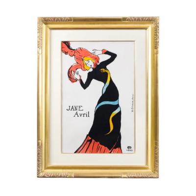 Henri de Toulouse Lautrec Henri de Toulouse Lautrec Jane Avril Lithograph