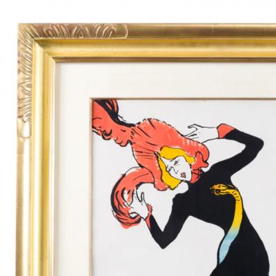 Henri de Toulouse Lautrec Henri de Toulouse Lautrec Jane Avril Lithograph