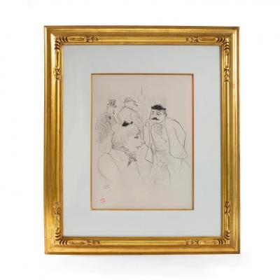 Henri de Toulouse Lautrec Henri de Toulouse Lautrec La Tige Moulin Rouge Lithograph