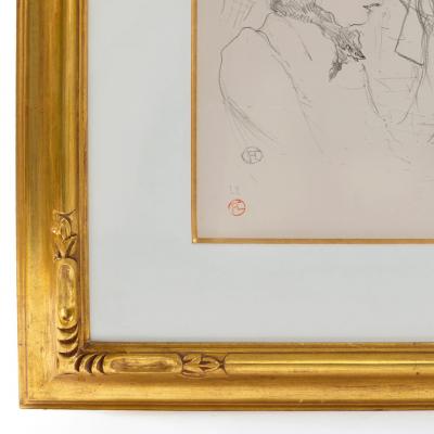 Henri de Toulouse Lautrec Henri de Toulouse Lautrec La Tige Moulin Rouge Lithograph