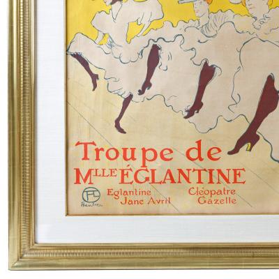Henri de Toulouse Lautrec Henri de Toulouse Lautrec La Troupe de Mademoiselle glantine Lithograph