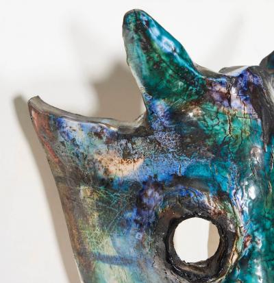 Henrik Allert Henrik Allert Horse Head Wall Sculpture Sweden 1995c 