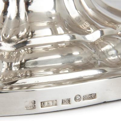 Henrik August Lang Early Russian silver ewer and basin set by Lang