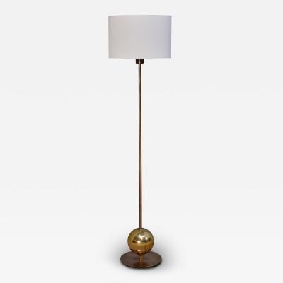 Henrik Blomqvist Henrik Blomqvist Brass Floor Lamp Stilarmatur Tran s Sweden 1960s