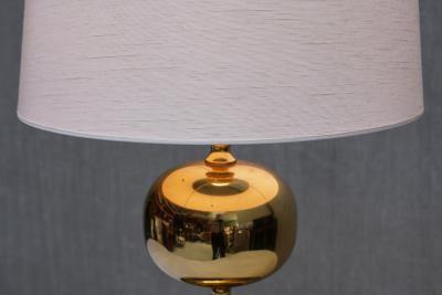 Henrik Blomqvist Henrik Blomqvist Brass Table Lamp Stilarmatur Tran s Sweden 1960s