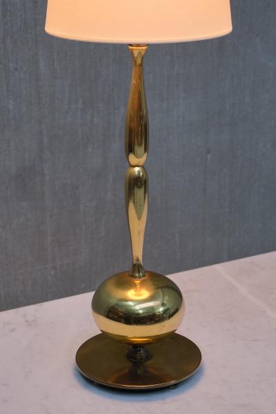Henrik Blomqvist Henrik Blomqvist Tall Brass Table Lamp Stilarmatur Tran s Sweden 1960s
