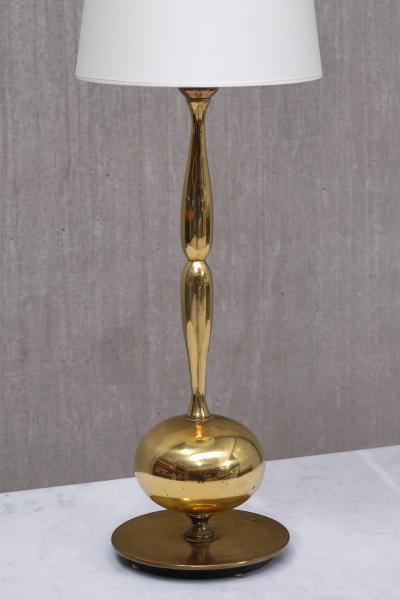 Henrik Blomqvist Henrik Blomqvist Tall Brass Table Lamp Stilarmatur Tran s Sweden 1960s