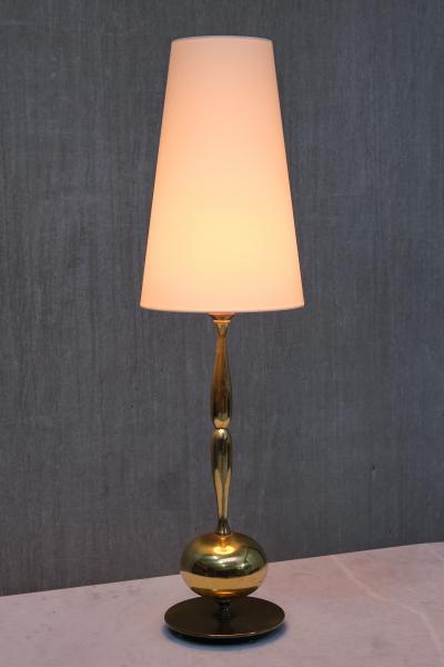 Henrik Blomqvist Henrik Blomqvist Tall Brass Table Lamp Stilarmatur Tran s Sweden 1960s