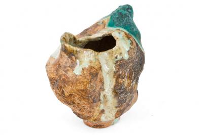 Henrik Folsgaard Ceramic Sculptural Vase by Henrik Folsgaard