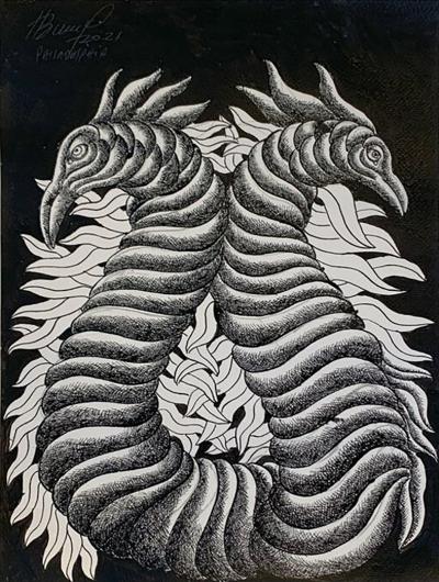 Henry Bermudez Two Headed Snake 2021