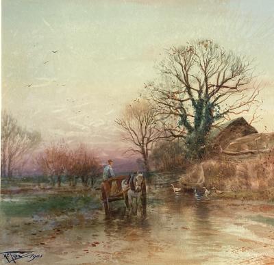 Henry Charles Fox End of the Day 