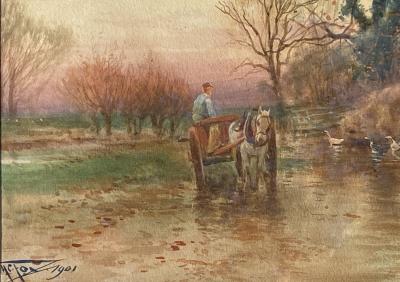 Henry Charles Fox End of the Day 