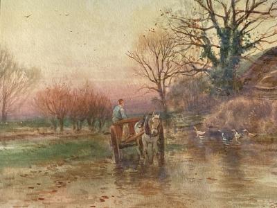 Henry Charles Fox End of the Day 
