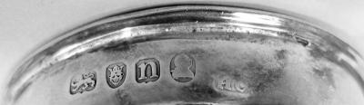 Henry Chawner Henry Chawner English Georgian Sterling Silver Fox Stirrup Cup 1788