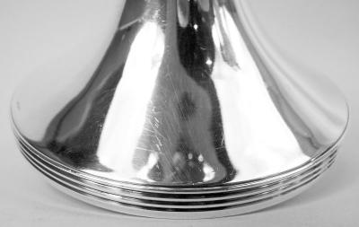 Henry Chawner Pair of Chawner Eames English Georgian Neoclassical Goblets 1796