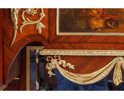 Henry Dasson A French Ormolu Mounted Kingwood and Vernis Martin Console Table Circa 1880