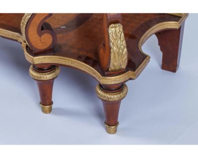 Henry Dasson A French Ormolu Mounted Kingwood and Vernis Martin Console Table Circa 1880