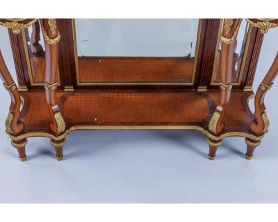Henry Dasson A French Ormolu Mounted Kingwood and Vernis Martin Console Table Circa 1880
