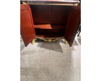 Henry Dasson An Exceptional French Ormolu and Vernis Martin Kingwood Commode Dasson