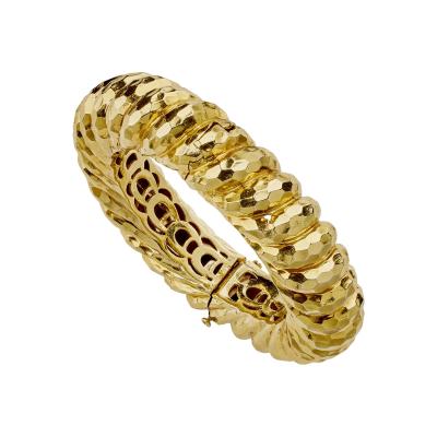 Henry Dunay Henry Dunay Faceted Bangle Bracelet