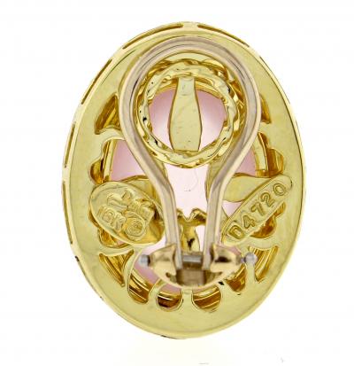 Henry Dunay Henry Dunay Rose Quartz Saba Earrings