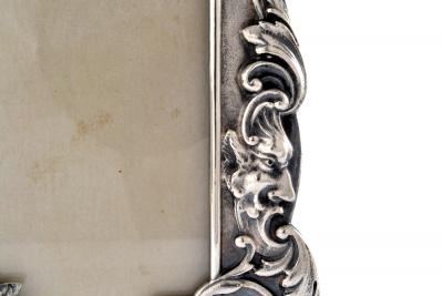 Henry Franklin Gorham Sterling Silver Picture Frame Repouss Gorham c a 1869
