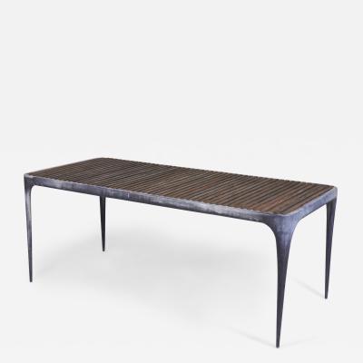 Henry Hall Designs Flow Collection Indoor Outdoor Dining Table