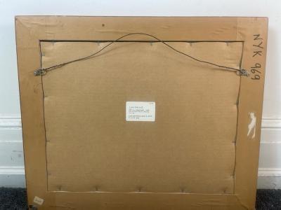 Henry Koehler PORTRAIT OF WOMAN WITH BOOK PAINTING BY HENRY KOEHLER