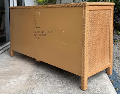 Henry Link Coastal Henry Link Woven Wicker 6 Drawer Dresser for Lexington Furniture