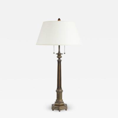 Henry N Hooper Bronze Table Lamp