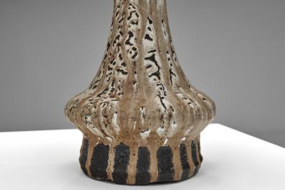 Henry Nielsen Stoneware Table Lamp by Henry Else Nielsen Denmark 2nd Half of the 20th C