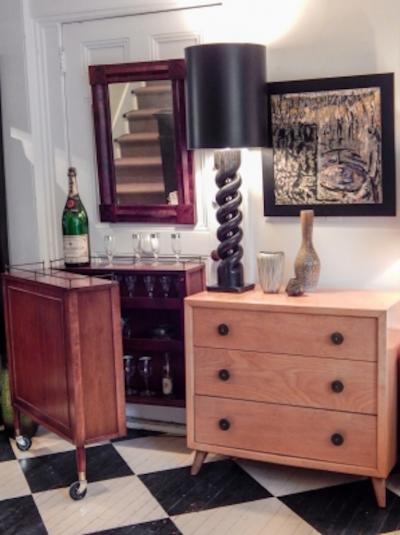 Henry P Glass Henry Glass Bar Cart